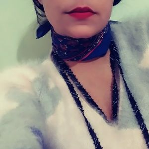 Vintage Mexican beaded necklace